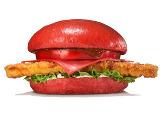 Illustration for article titled In Japan, Burger King Has Red Cheeseburgers